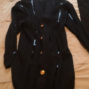 Escada sequined sweater